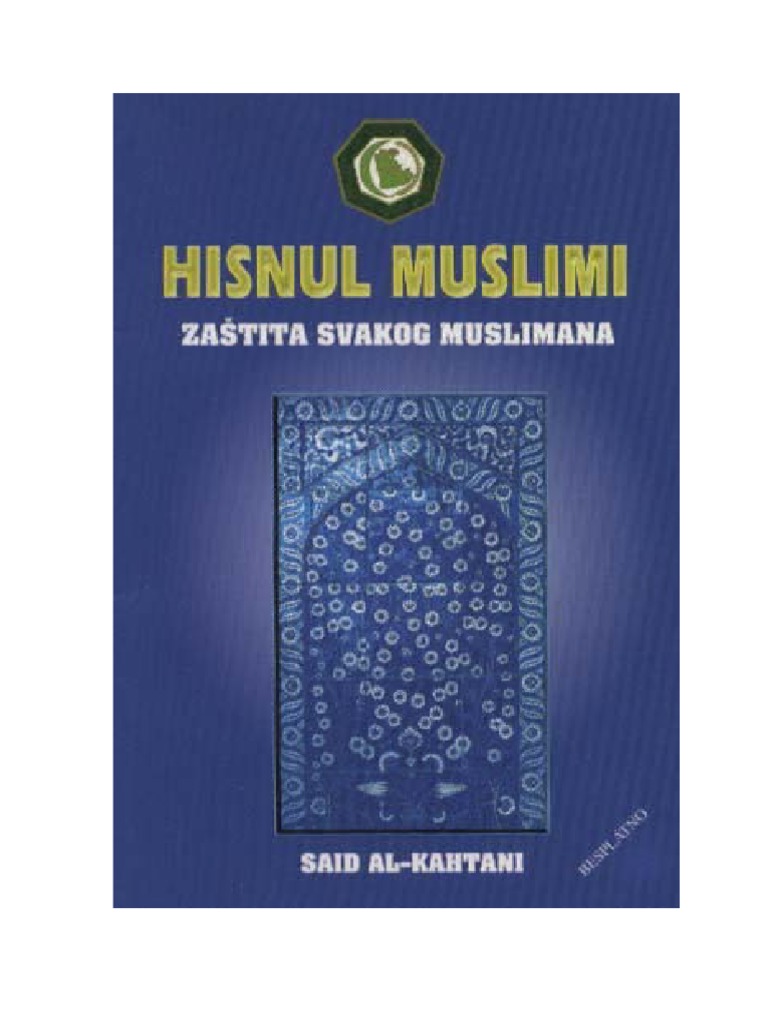 hisnul muslim zastita svakog muslimana